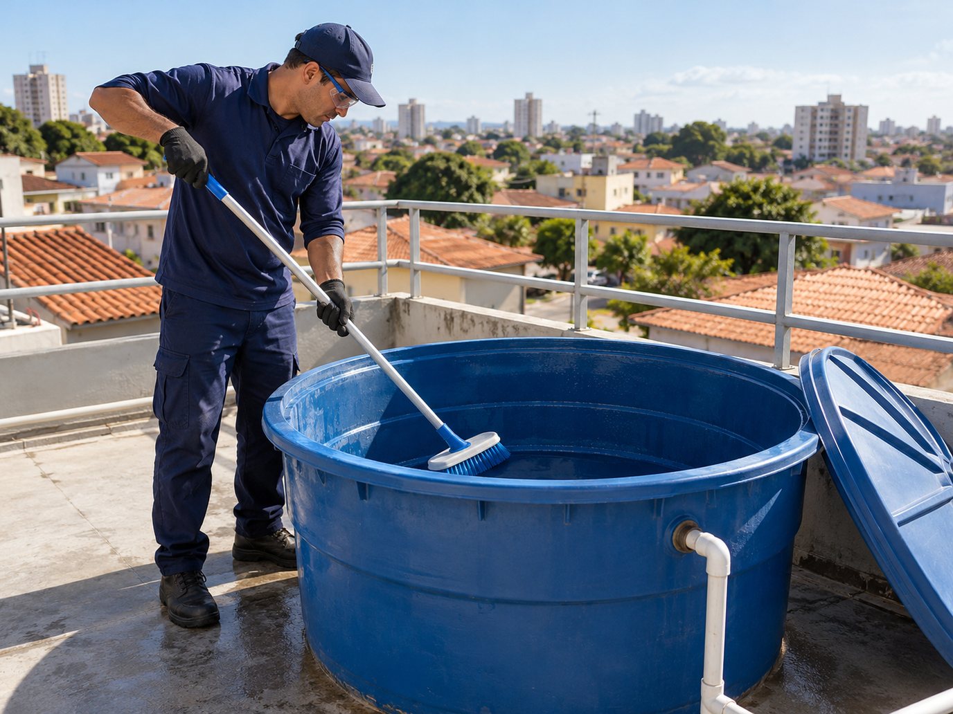 Limpeza de Caixa d'Água em Jaboatão dos Guararapes‑PE